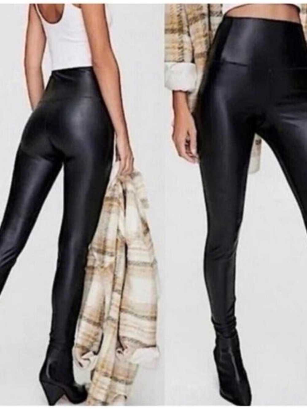 Aritzia Wilfred Daria leather pants